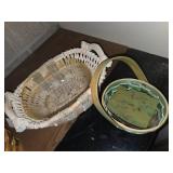 ASSORTMENT of planter bowls