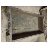 VINTAGE wooden crate