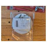 NEW in box, toilet flusher handle & wall thermostat