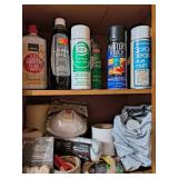 WHOLE CABINET - Cleaning products and supplies