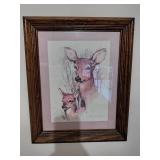 Vintage Fawn Print