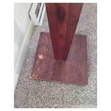 Vintage wooden coat rack