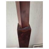 Vintage wooden coat rack