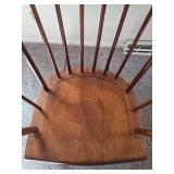 VINTAGE Wooden Rocking Chair with cushion