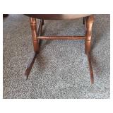 VINTAGE Wooden Rocking Chair with cushion
