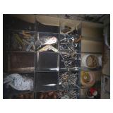 LOT of 3 trays - Variety of fasteners and construction hardware parts