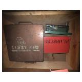 Vintage Tins With Tools inside