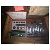 Vintage Tins With Tools inside
