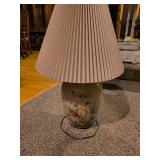 VINTAGE Ceramic Ginger Jar Table Lamp