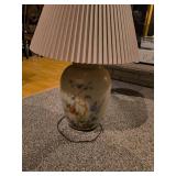 VINTAGE Ceramic Ginger Jar Table Lamp
