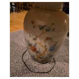 VINTAGE Ceramic Ginger Jar Table Lamp