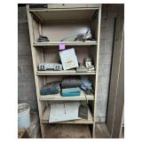 Miscellaneous items and shelf