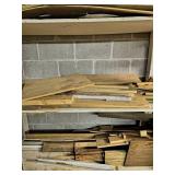 WHOLE SECTION of Wood Pieces