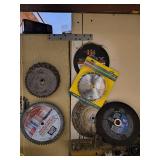 WHOLE WALL!!! Includes Hole saws, circular saw blades, cutting discs