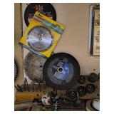 WHOLE WALL!!! Includes Hole saws, circular saw blades, cutting discs