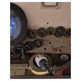WHOLE WALL!!! Includes Hole saws, circular saw blades, cutting discs