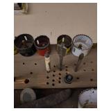 WHOLE WALL!!! Includes Hole saws, circular saw blades, cutting discs