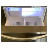 LG 26 cu. ft. 33 Inch Wide Bottom Freezer Refrigerator - Stainless Steel