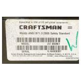 Craftsman Electric Start 30-inch 2-Stage Snowblower 357cc OHV engine, Model 247.883961