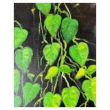 Framed Oil Painting on Canvas- Chinese Lady in Dudou