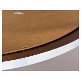 White Legacy Swivel Full Length Wood Floor Mirror