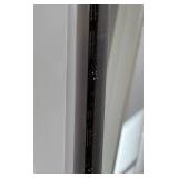 White Legacy Swivel Full Length Wood Floor Mirror