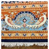 8 x 10 Hand Knotted Persian Wool & Silk Area Rug