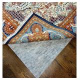 8 x 10 Hand Knotted Persian Wool & Silk Area Rug