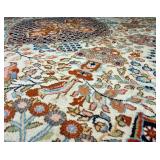 8 x 10 Hand Knotted Persian Wool & Silk Area Rug