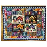 Peruvian Flatweave Kilim Tapestry/Wall Hanging