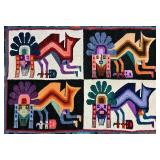Peruvian Flatweave Kilim Tapestry/Wall Hanging