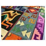 Peruvian Flatweave Kilim Tapestry/Wall Hanging