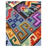 Peruvian Flatweave Kilim Tapestry/Wall Hanging