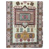 Handmade Turkish Oushak Rug 70" L x 35" W