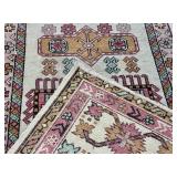 Handmade Turkish Oushak Rug 70" L x 35" W