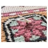 Handmade Turkish Oushak Rug 70" L x 35" W