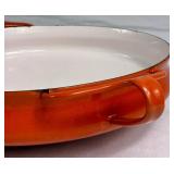 Two MCM Dansk Kobenstyle Enamel Bakeware Pans