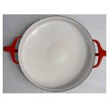 Two MCM Dansk Kobenstyle Enamel Bakeware Pans