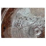 Matching Pair of Handmade Studio Pottery Serving Tray and Bowl