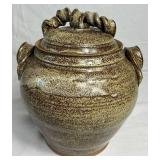 Handmade Studio Pottery Soup Tureen with Ladle and 3 Soup Mugs