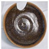 Handmade Studio Pottery Soup Tureen with Ladle and 3 Soup Mugs