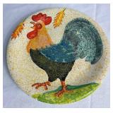 Hand Painted Pep.Bizzarrie Italian Pottery Rooster Collection