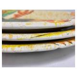 Hand Painted Pep.Bizzarrie Italian Pottery Rooster Collection