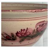 Hand Crafted & Hand Painted Rose Art Pottery Collection