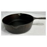 Vintage Wagner Ware Cast Iron Chicken Fryers NO. 8 and 10 1/2"