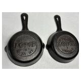 Lodge Cast Iron Bundle of Fajita Skillet, 14" Skillet, and 2 Mini Skillets