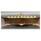 Vintage 9 Candle Brass Menorah