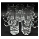 Coffee Collection - Two French Coffee Presses and Blown Glass Irish Coffee Mugs & Creamer