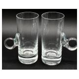 Coffee Collection - Two French Coffee Presses and Blown Glass Irish Coffee Mugs & Creamer