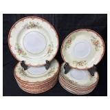 Vintage Floral China Set from Reading Japan Pattern REA1 circa 1940